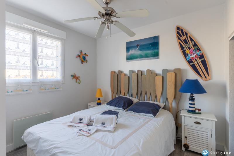 Photo n°9 de :T2 FRONT DE MER MIMIZAN Plage 4 COUCHAGES