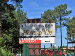 L\'entrée du domaine cliquez ici pour agrandir les photos de cette location à mimizan
