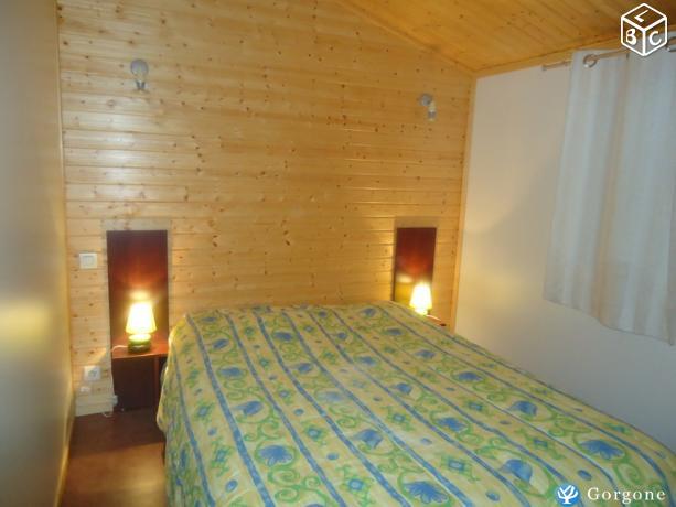 Photo n°5 de : Chalet 5 personnes avec balno et piscine extrieure chauffe prs de Mimizan Plage          