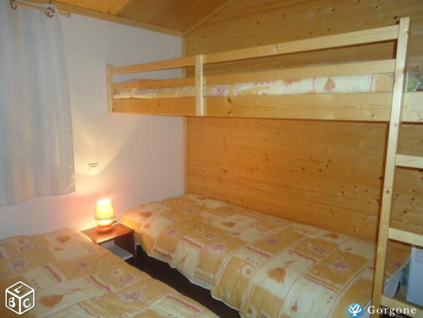Photo n°6 de : Chalet 5 personnes avec balno et piscine extrieure chauffe prs de Mimizan Plage          
