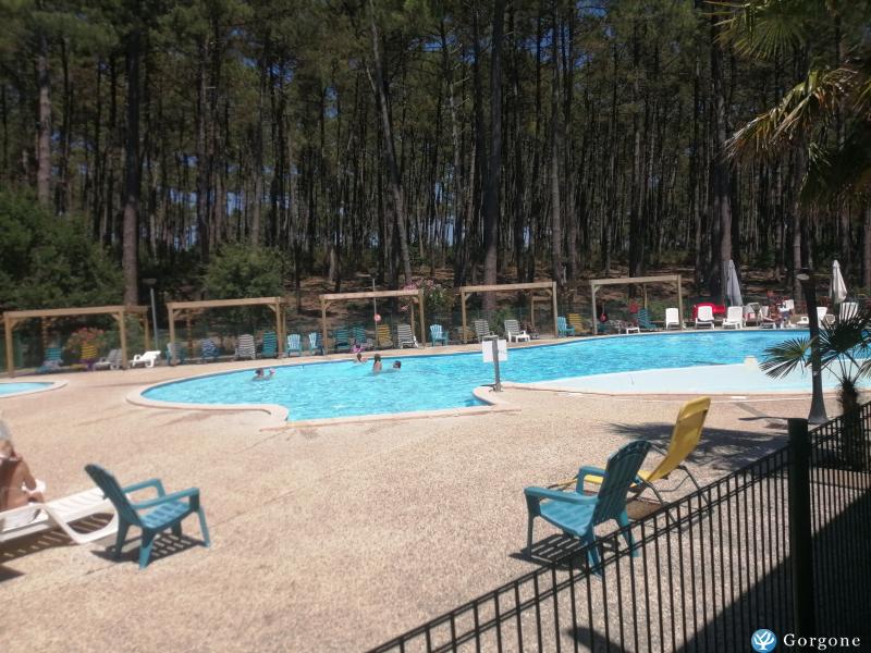 Photo n°7 de : Chalet 5 personnes avec balno et piscine extrieure chauffe prs de Mimizan Plage          
