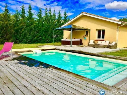 Photo n°1 de :La villa Ocane sans vis a vis avec sa piscine chauffe